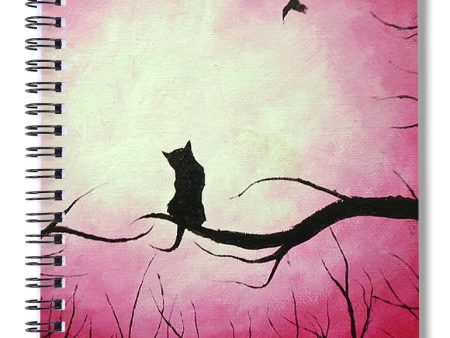 Cat s Meow ~ Spiral Notebook For Cheap