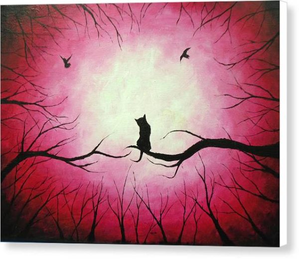 Cat s Meow ~ Canvas Print Hot on Sale