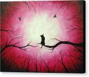 Cat s Meow ~ Canvas Print Hot on Sale