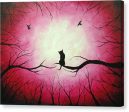 Cat s Meow ~ Canvas Print Hot on Sale