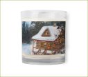 Cozy Cabin ~ Glass Jar Soy Wax Candle on Sale