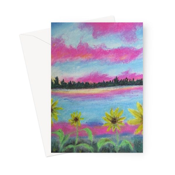 A Flower Fantasy ~ Greeting Card on Sale