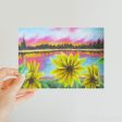 Sunflower Confessions ~ Classic Postcard on Sale