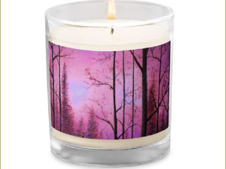 Woods ~ Glass Jar Soy Wax Candle Online