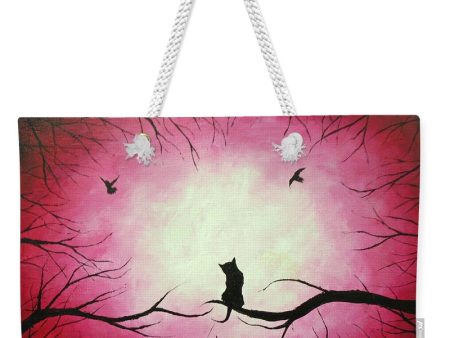 Cat s Meow ~ Weekender Tote Bag on Sale