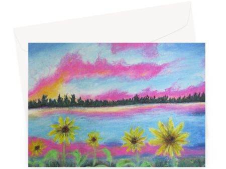 A Flower Fantasy ~ Greeting Card on Sale