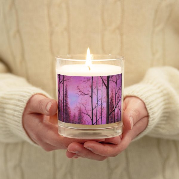 Woods ~ Glass Jar Soy Wax Candle Online