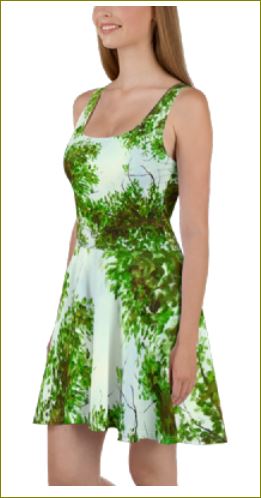 Tree Haven ~ Skater Dress Fashion