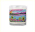 A Flower Fantasy ~ Glass Jar Soy Wax Candle Online now