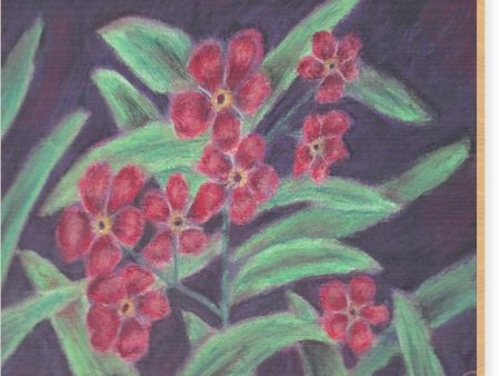 Visions of Forget Me Nots ~ Wood Print Supply