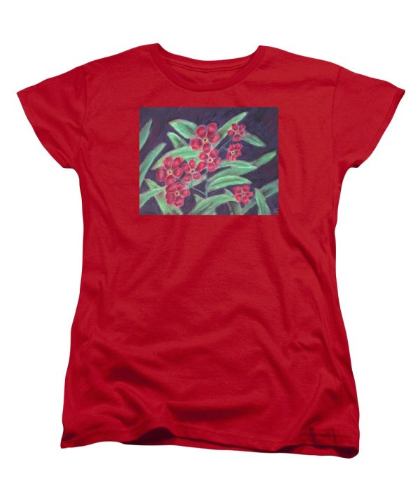 Visions of Forget Me Nots ~ Women s T-Shirt (Standard Fit) For Discount