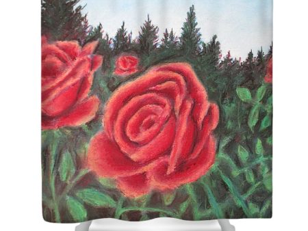 Pure Roses ~ Shower Curtain Online Sale