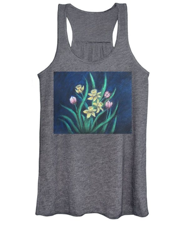 Plush Blooms ~ Women s Tank Top Supply