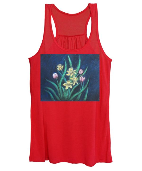 Plush Blooms ~ Women s Tank Top Supply