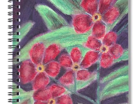 Visions of Forget Me Nots ~ Spiral Notebook Cheap