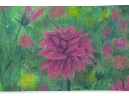 Dreaming of Dahlias ~ Bath Towel Online Sale