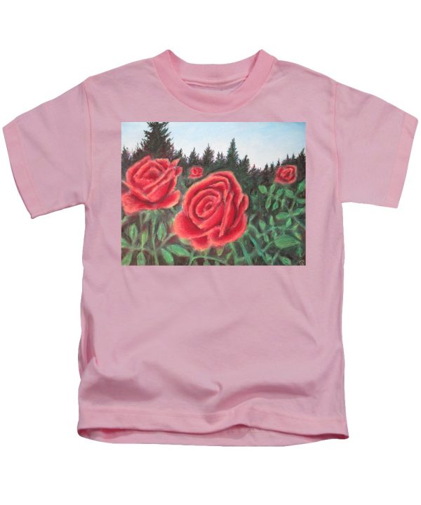 Pure Roses ~ Kids T-Shirt Online now