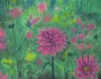 Dreaming of Dahlias ~ Art Print Supply