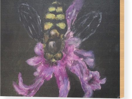 Bee ~ Wood Print For Discount