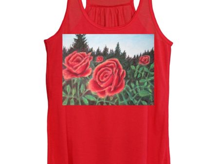 Pure Roses ~ Women s Tank Top Online now