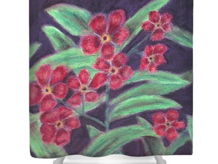 Visions of Forget Me Nots ~ Shower Curtain For Discount