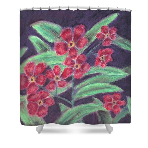 Visions of Forget Me Nots ~ Shower Curtain For Discount