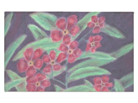 Visions of Forget Me Nots ~ Indoor Doormat Hot on Sale