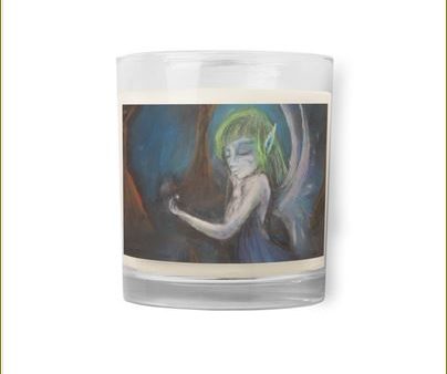 Nights of Pixie ~ Glass Jar Soy Wax Candle For Discount