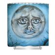 Bloo Moon ~ Shower Curtain For Sale