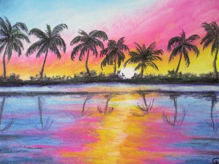 Tropical Tropicana ~ Art Print For Cheap