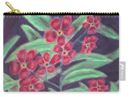 Visions of Forget Me Nots ~ Carry-All Pouch Hot on Sale