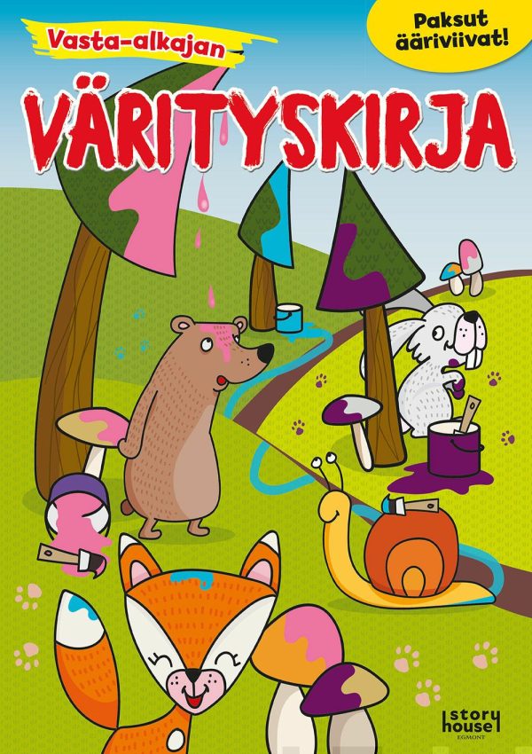 Vasta-alkajan värityskirja Sale