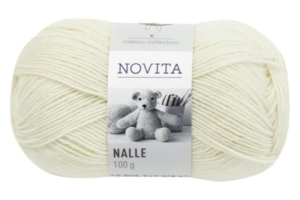 Lanka Novita Nalle 100g Luonnonvalkoinen 010 Online now