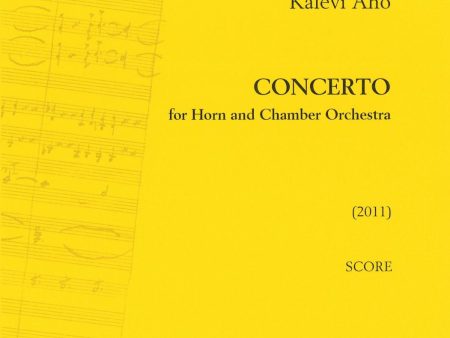 Concerto for horn and chamber orchestra - Score Online Sale