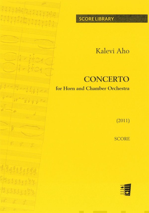 Concerto for horn and chamber orchestra - Score Online Sale