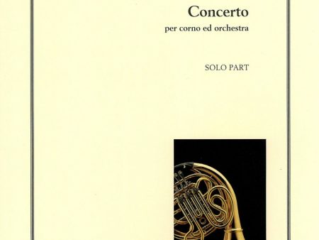 Concerto for horn and chamber orchestra - Solo part Supply