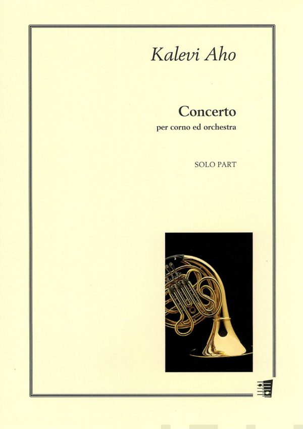 Concerto for horn and chamber orchestra - Solo part Supply