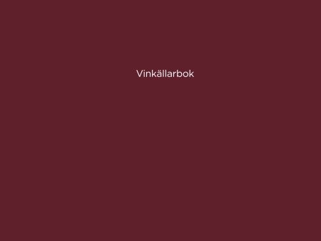 Vinkällarbok Online now