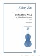 Concerto no. 2 for violoncello and orchestra - Solo part & piano reduction For Sale