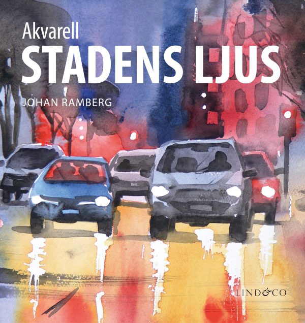 Akvarell : stadens ljus Sale