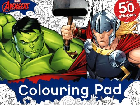 Marvel Avengers Colouring Pad Supply