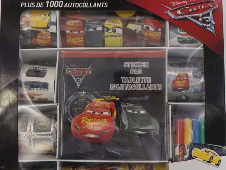 Cars 3 1000 Stickers Activity Box For Cheap