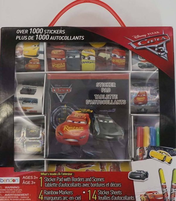 Cars 3 1000 Stickers Activity Box For Cheap