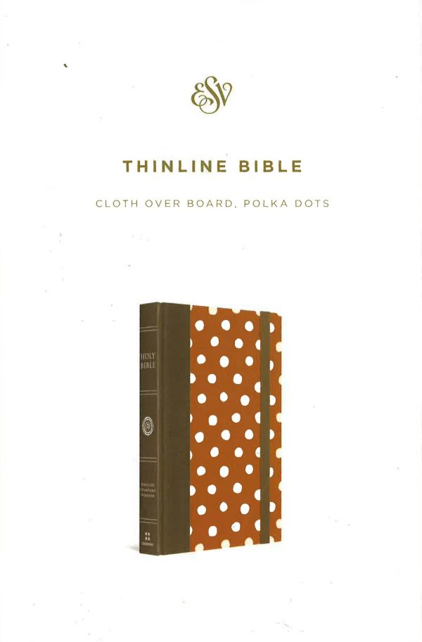 Esv Thinline Bible (Cloth Over Board, Polka Dots) Online Hot Sale